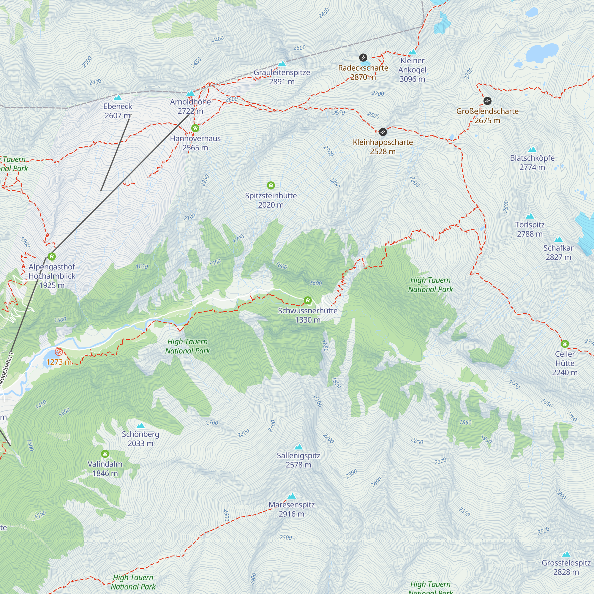 Felixhütte map