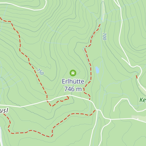 Map of Erlhütte