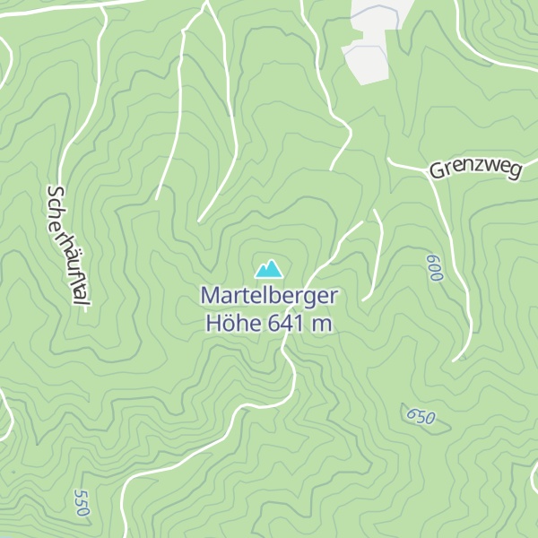 Map of Martelberger Höhe