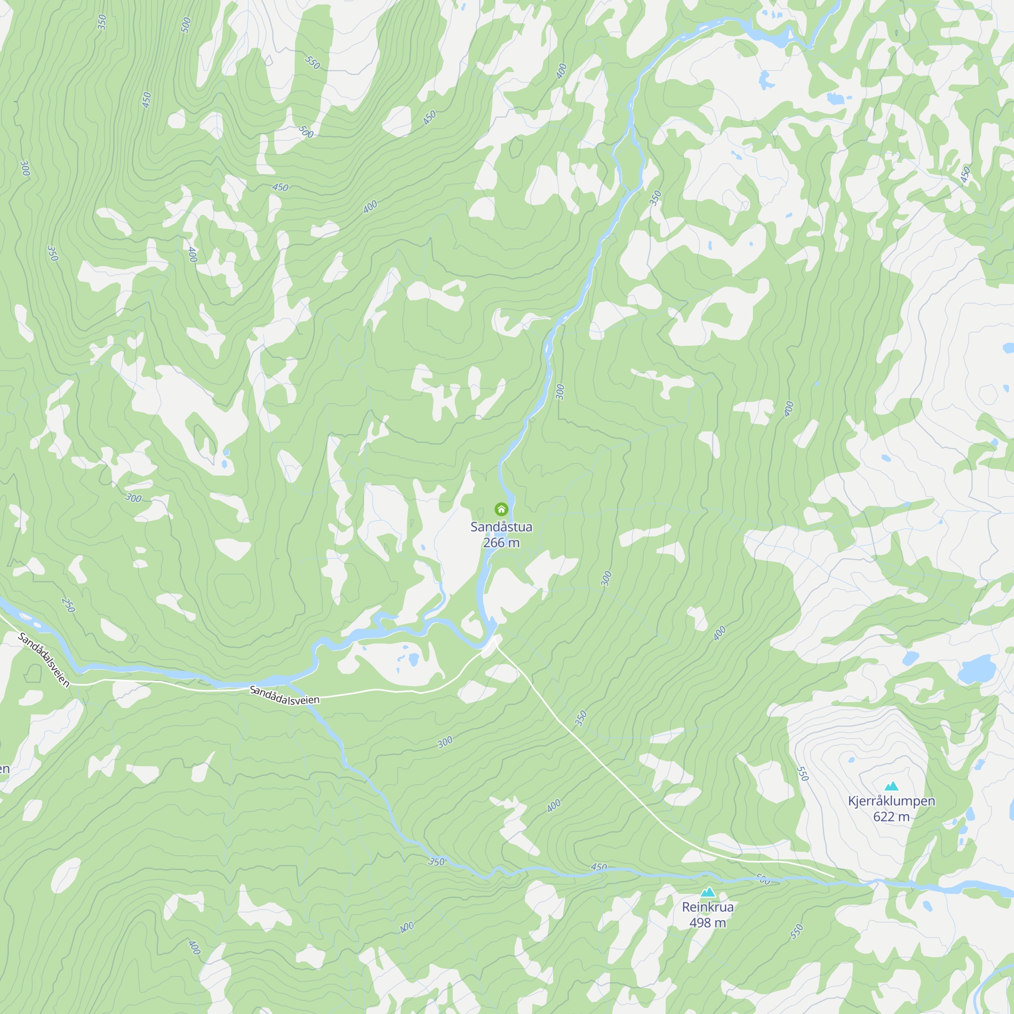 Mattisstua map