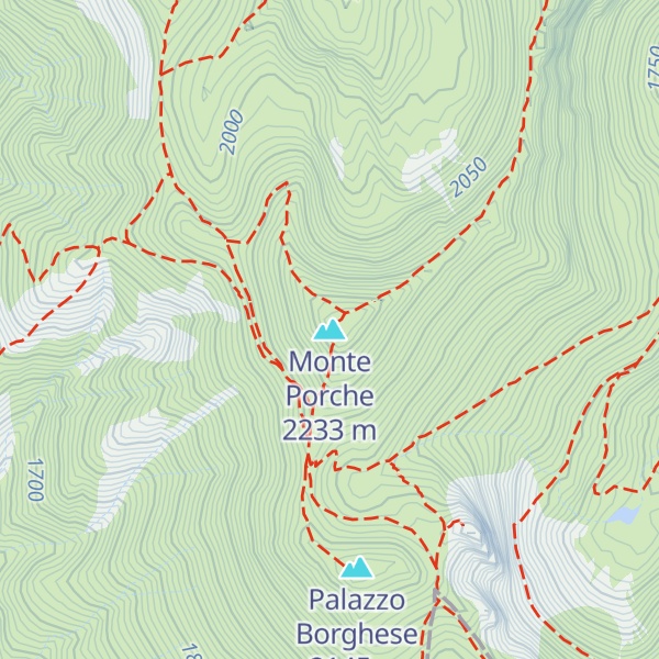 Map of Monte Porche