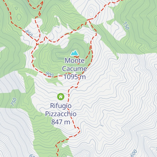 Map of Rifugio Marione