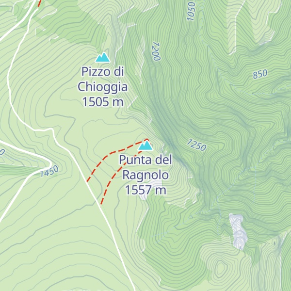 Map of Punta del Ragnolo