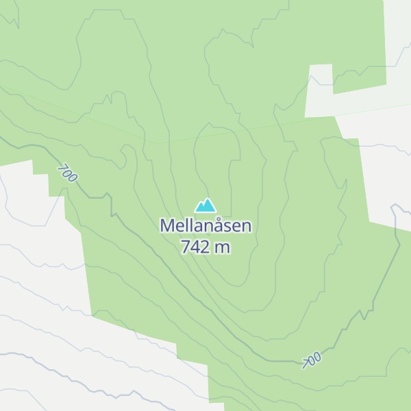 Map of Mellanåsen