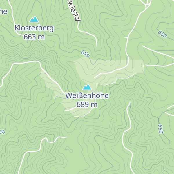 Map of Weißenhöhe
