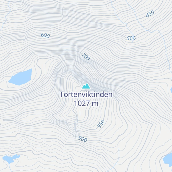 Map of Tortenviktinden