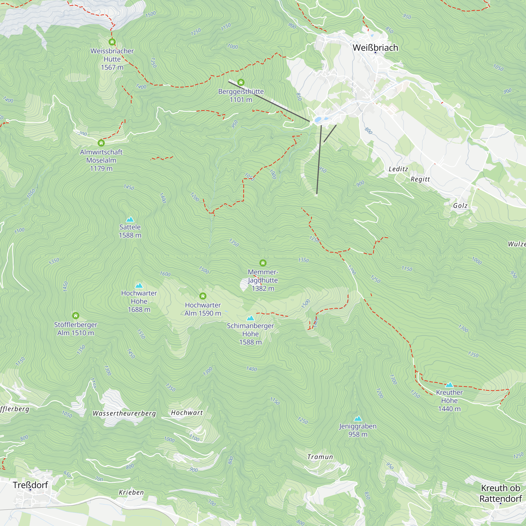 Memmer-Jagdhütte map