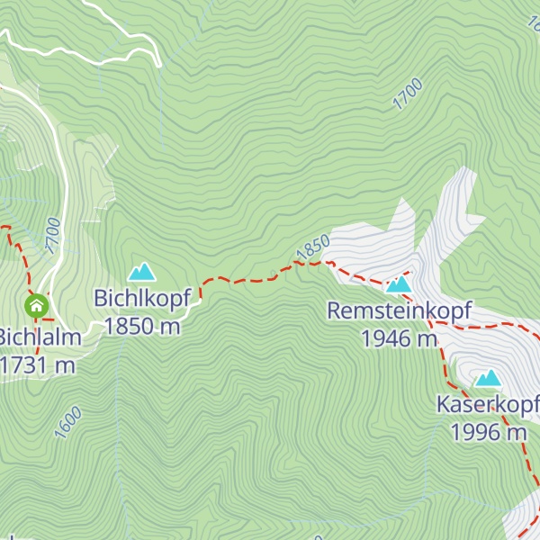 Map of Remsteinkogel