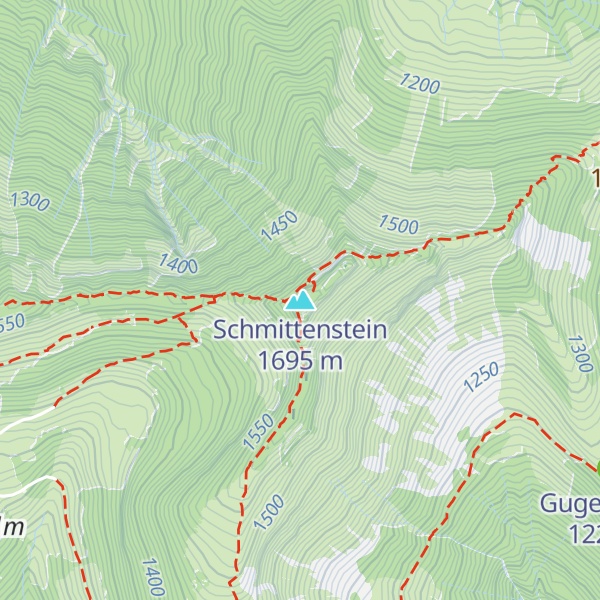 Map of Schmittenstein