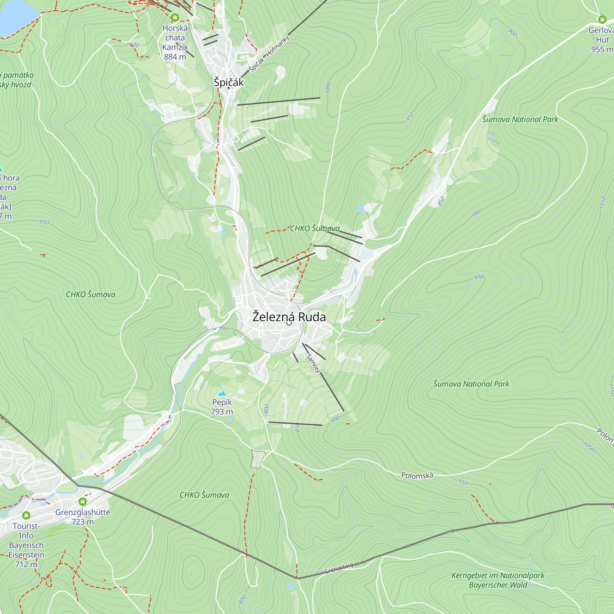 Penzion Bobešova bouda map
