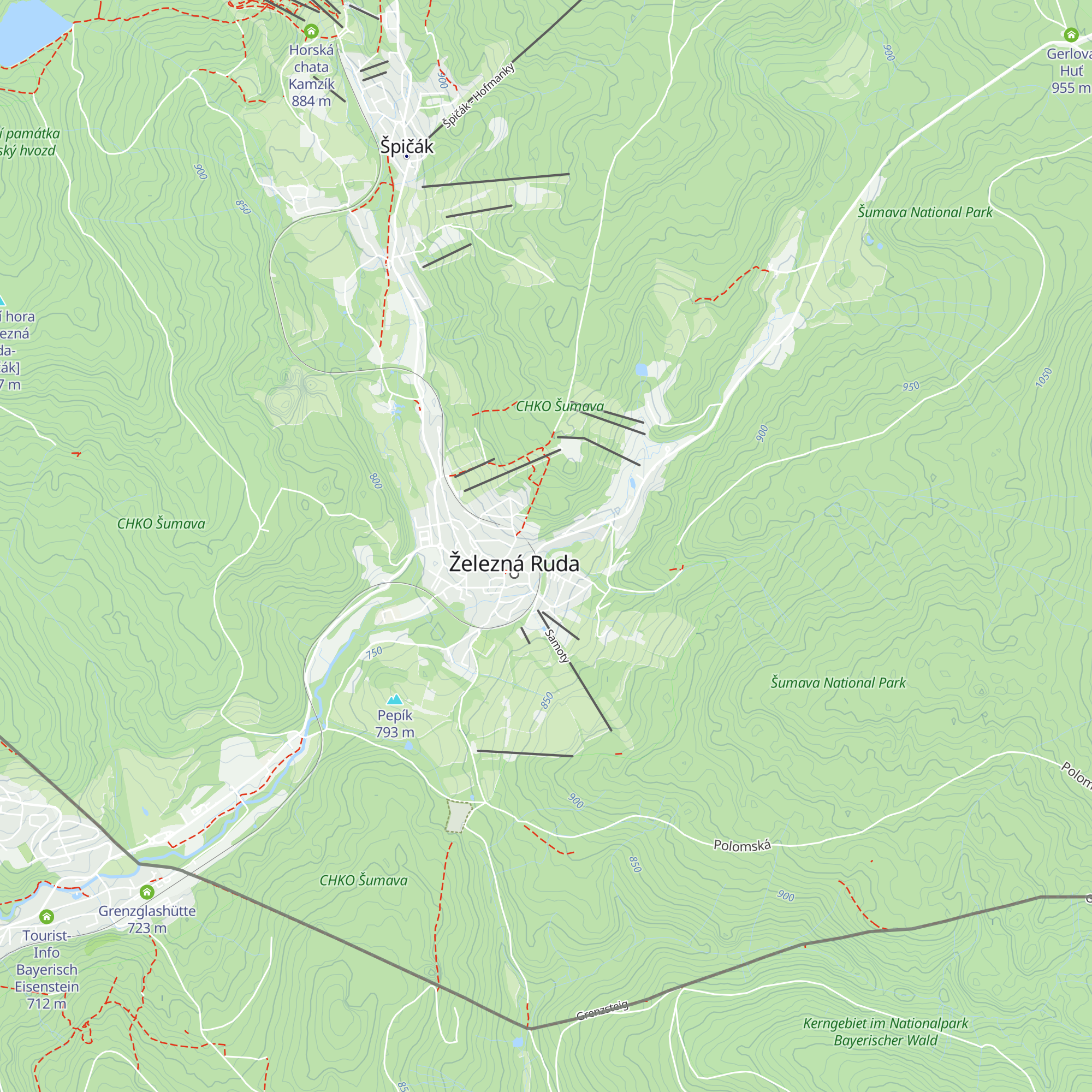 Penzion Bobešova bouda map