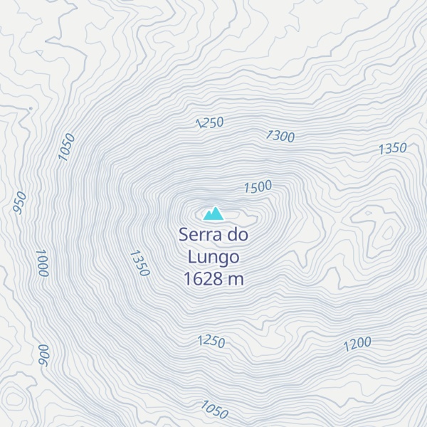 Map of Serra do Lungo