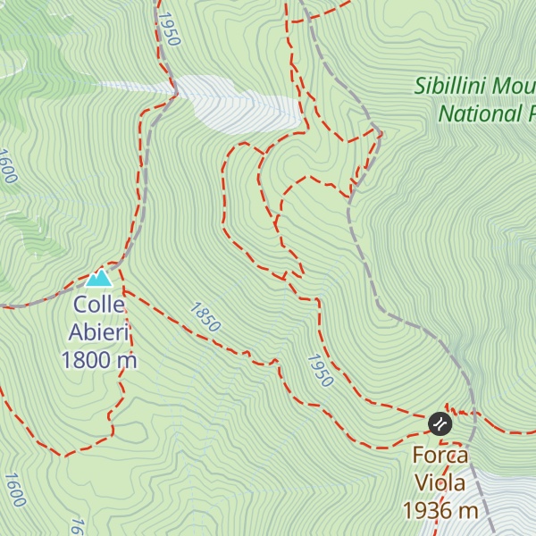 Map of Casale Argentella