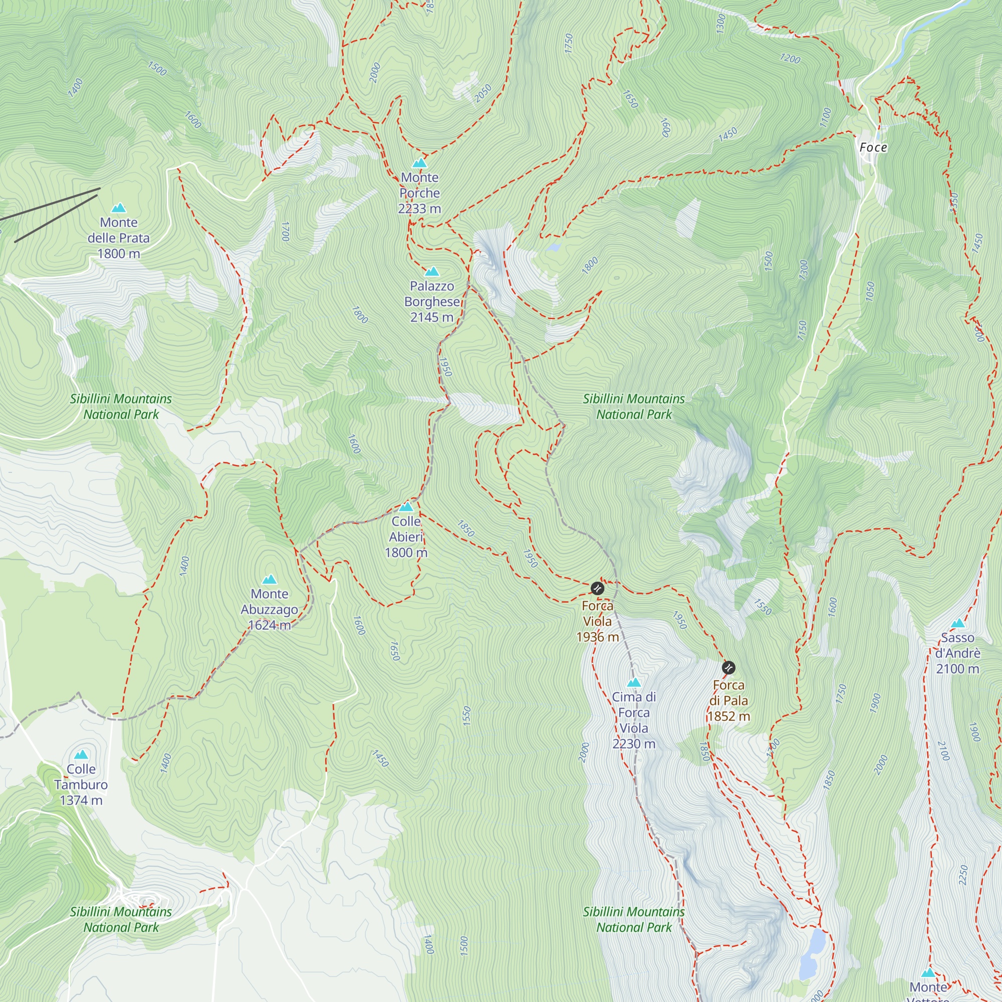Casale Argentella map