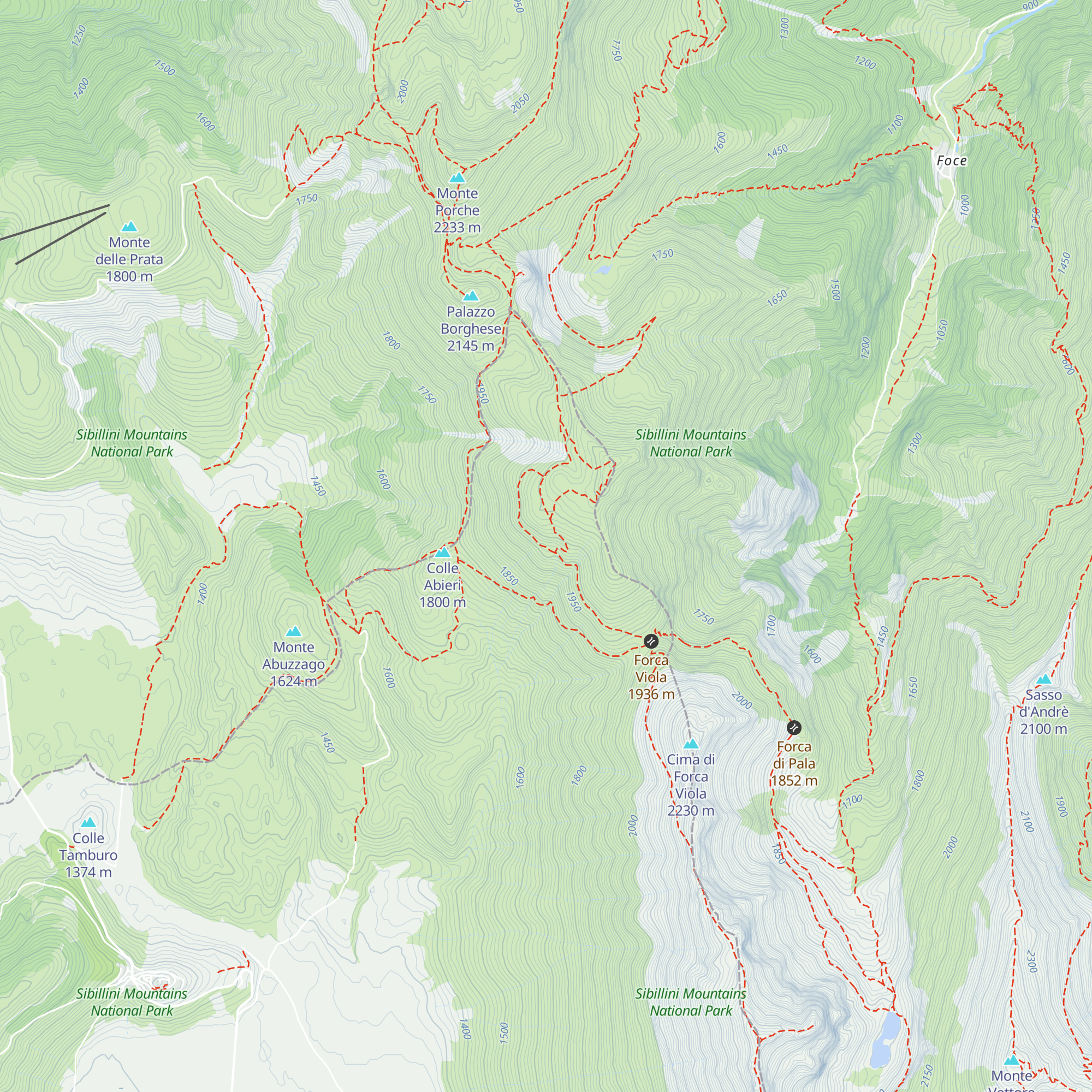 Casale Argentella map