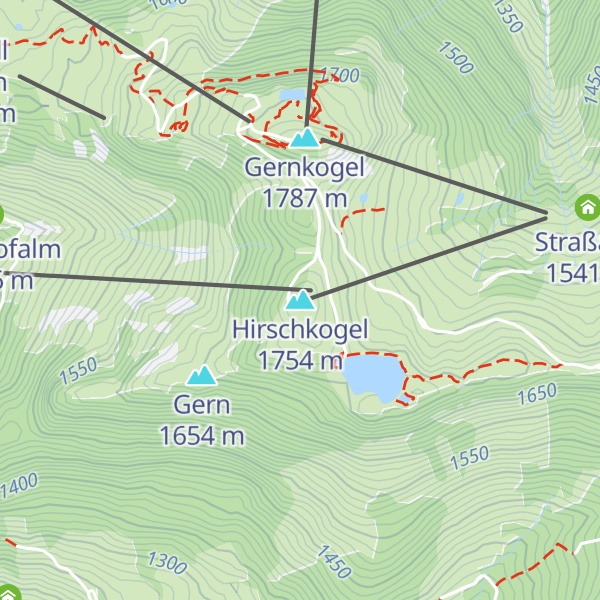 Map of Hirschkogel