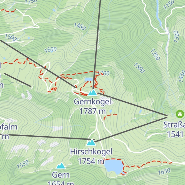 Map of Gernkogel