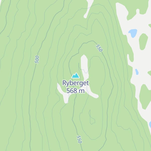 Map of Ryberget