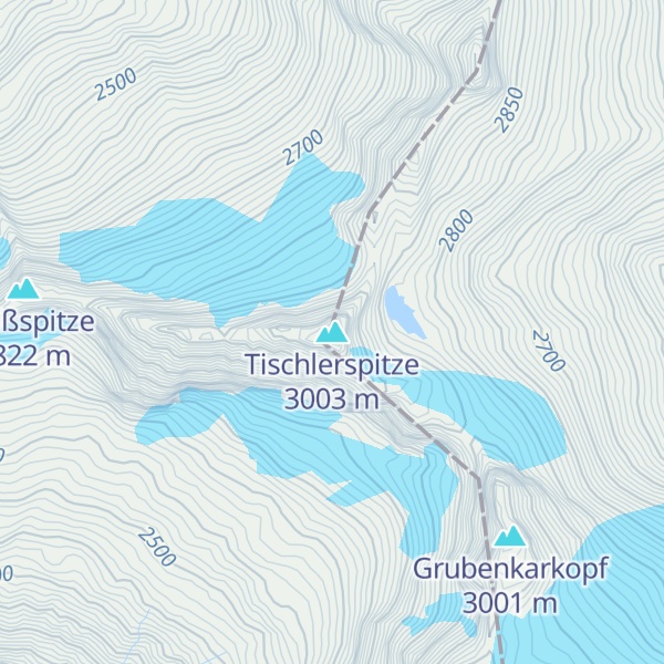 Map of Tischlerspitze