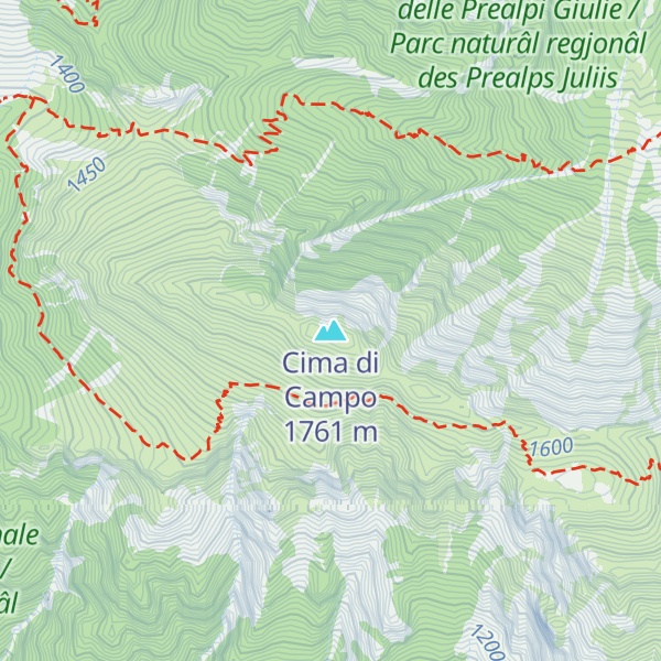 Map of Cima di Campo