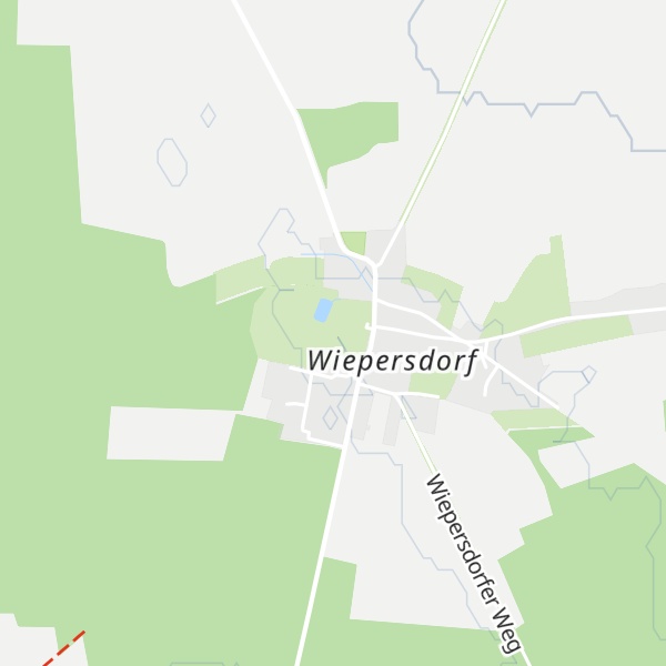 Map of Schloß Wiepersdorf