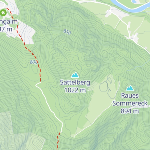 Map of Sattelberg
