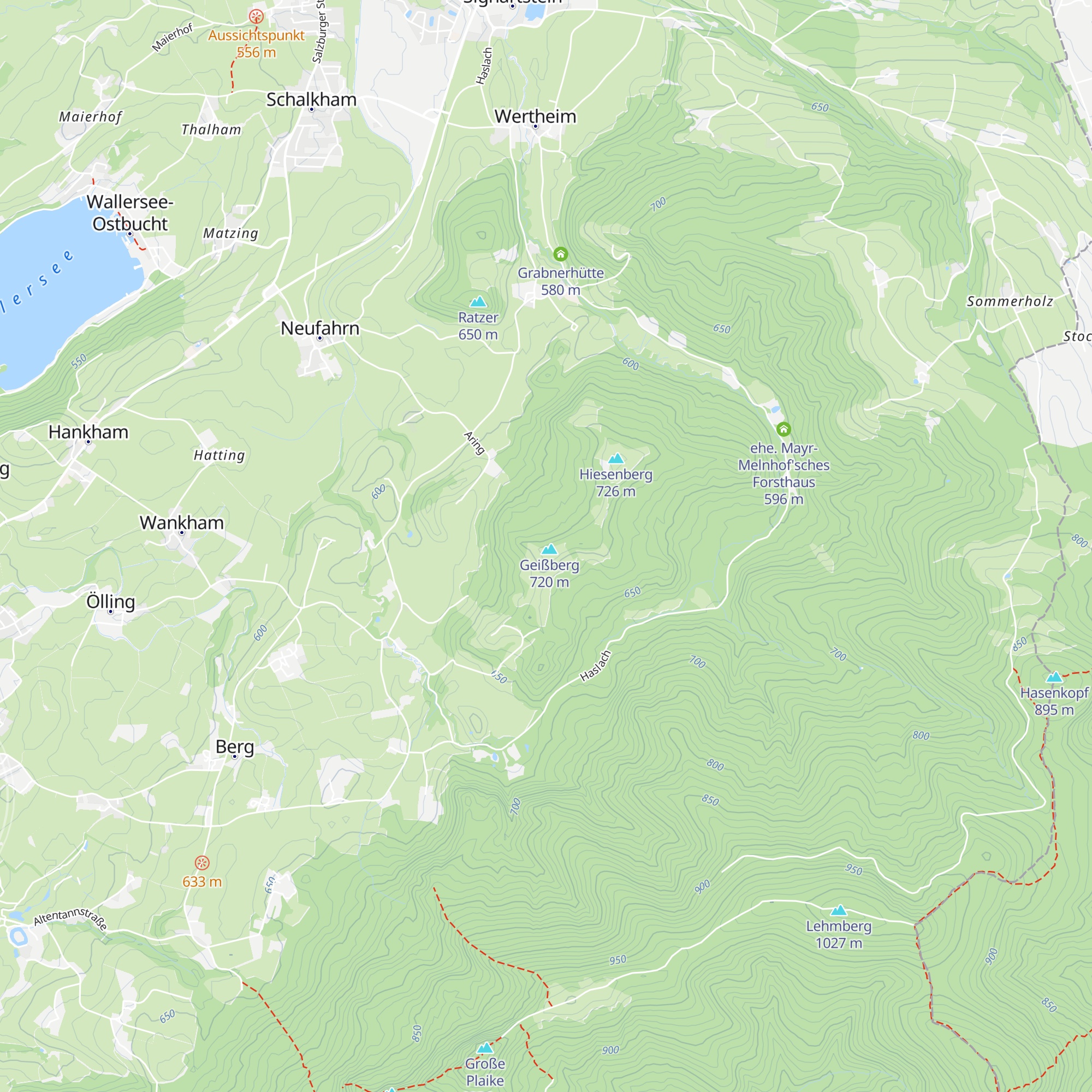 Dichtlalm map