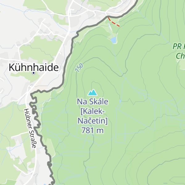Map of Na Skále [Kalek-Načetín]