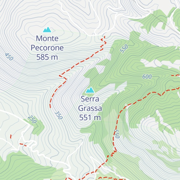 Map of Serra Grassa