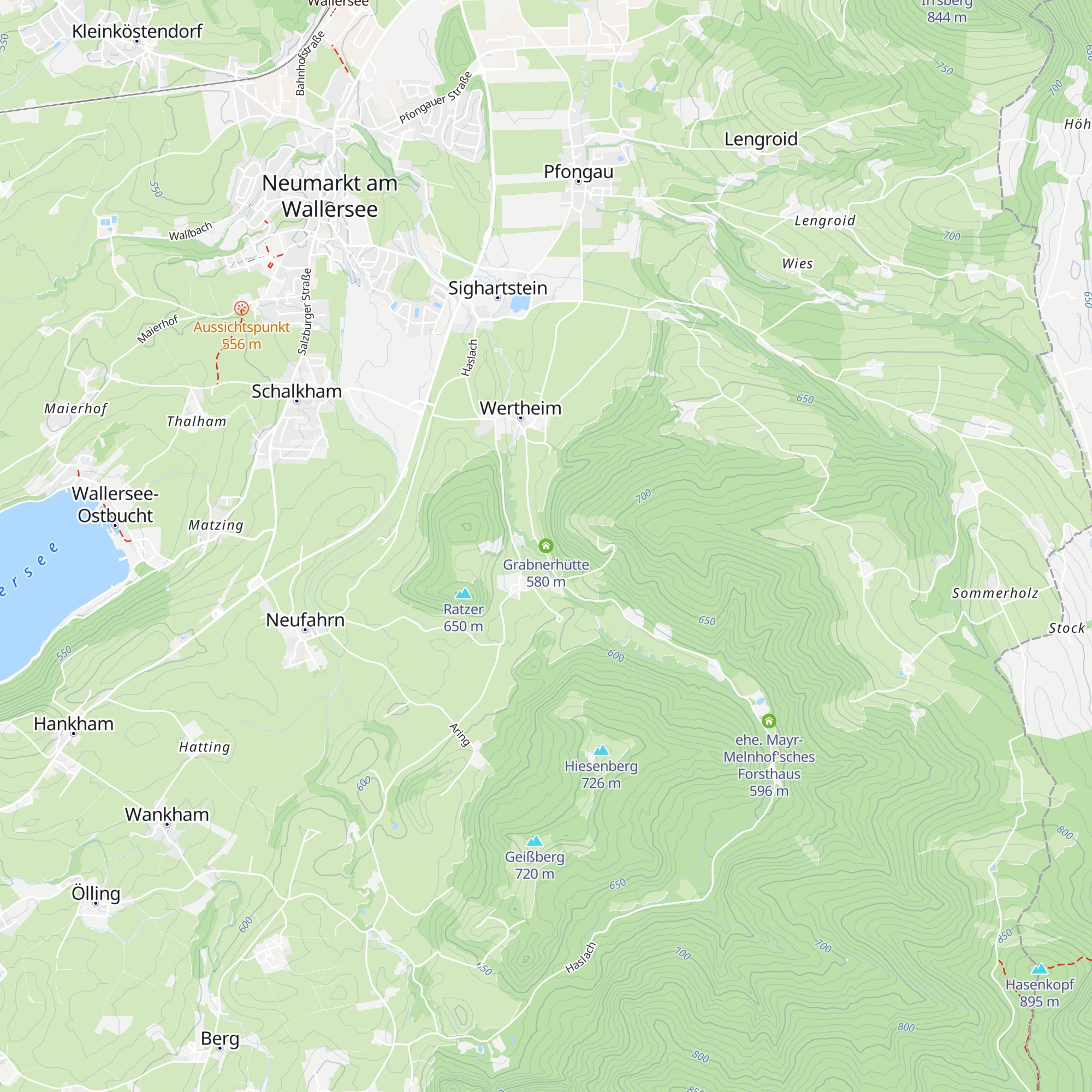 Grabnerhütte map