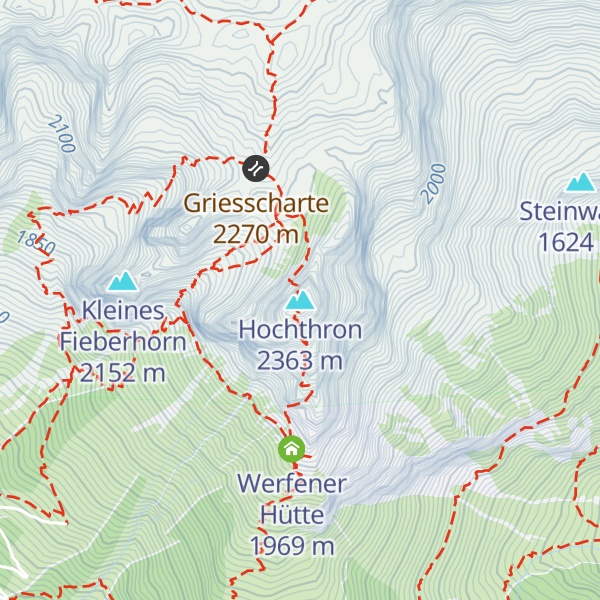 Map of Hochthron