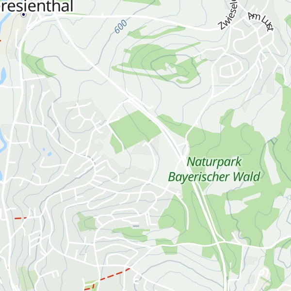 Map of Rotwaldglashütte