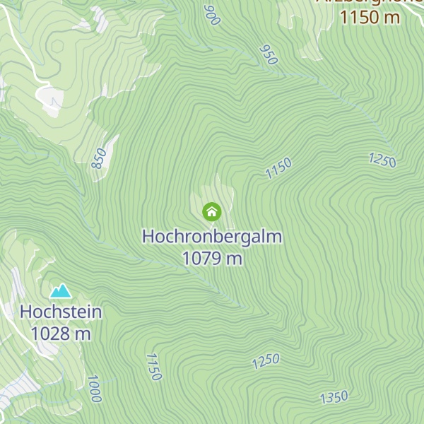 Map of Hochronbergalm