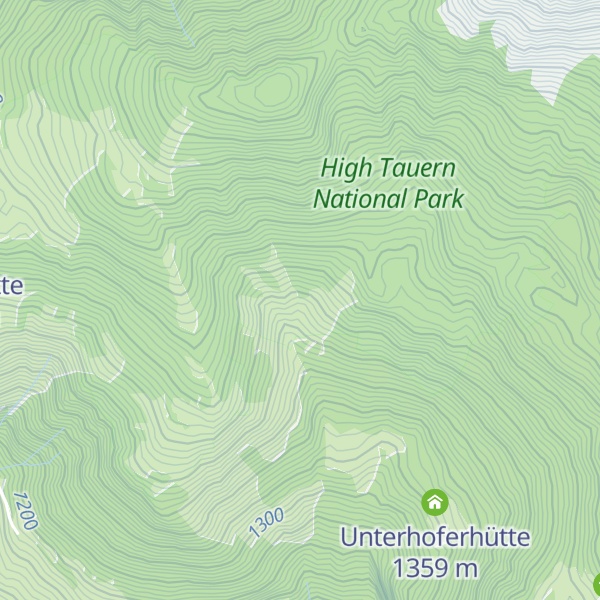 Map of Oberhoferhütte