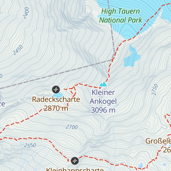 Map of DAV Hannover Steine