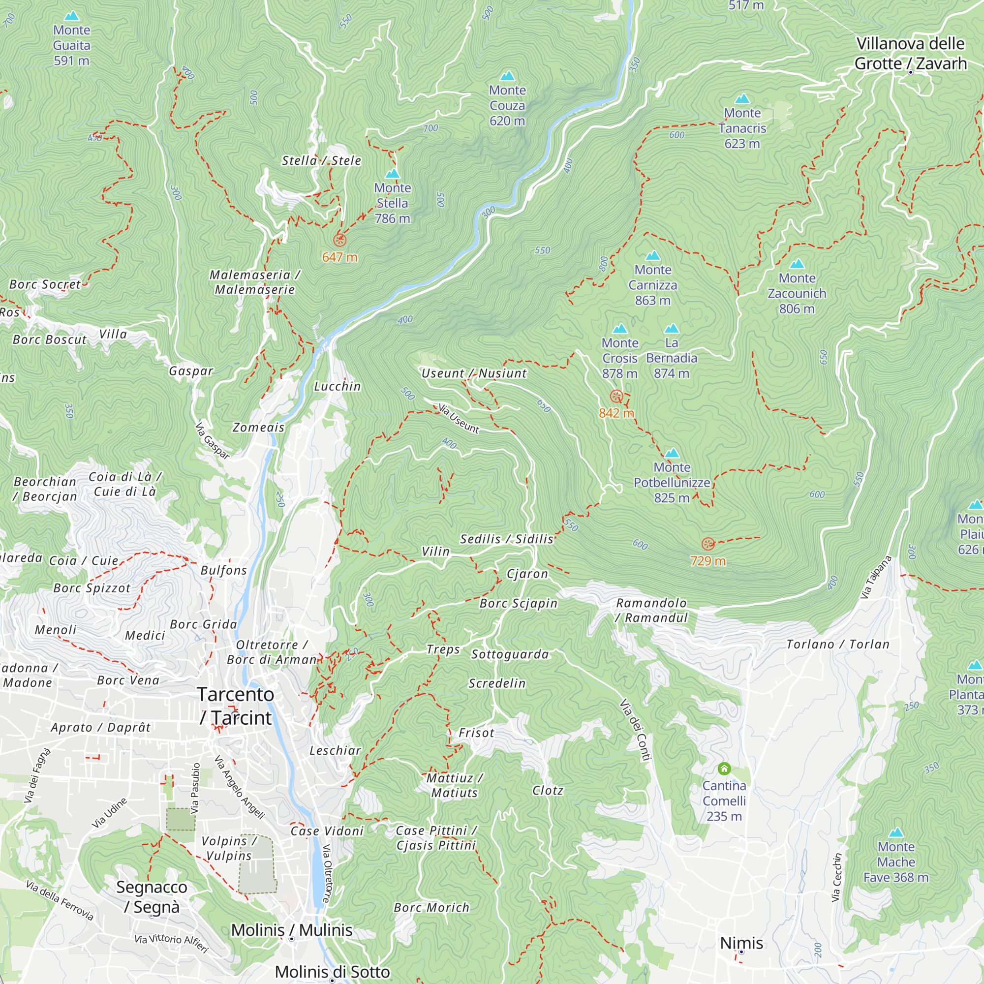 Casa Blasin map