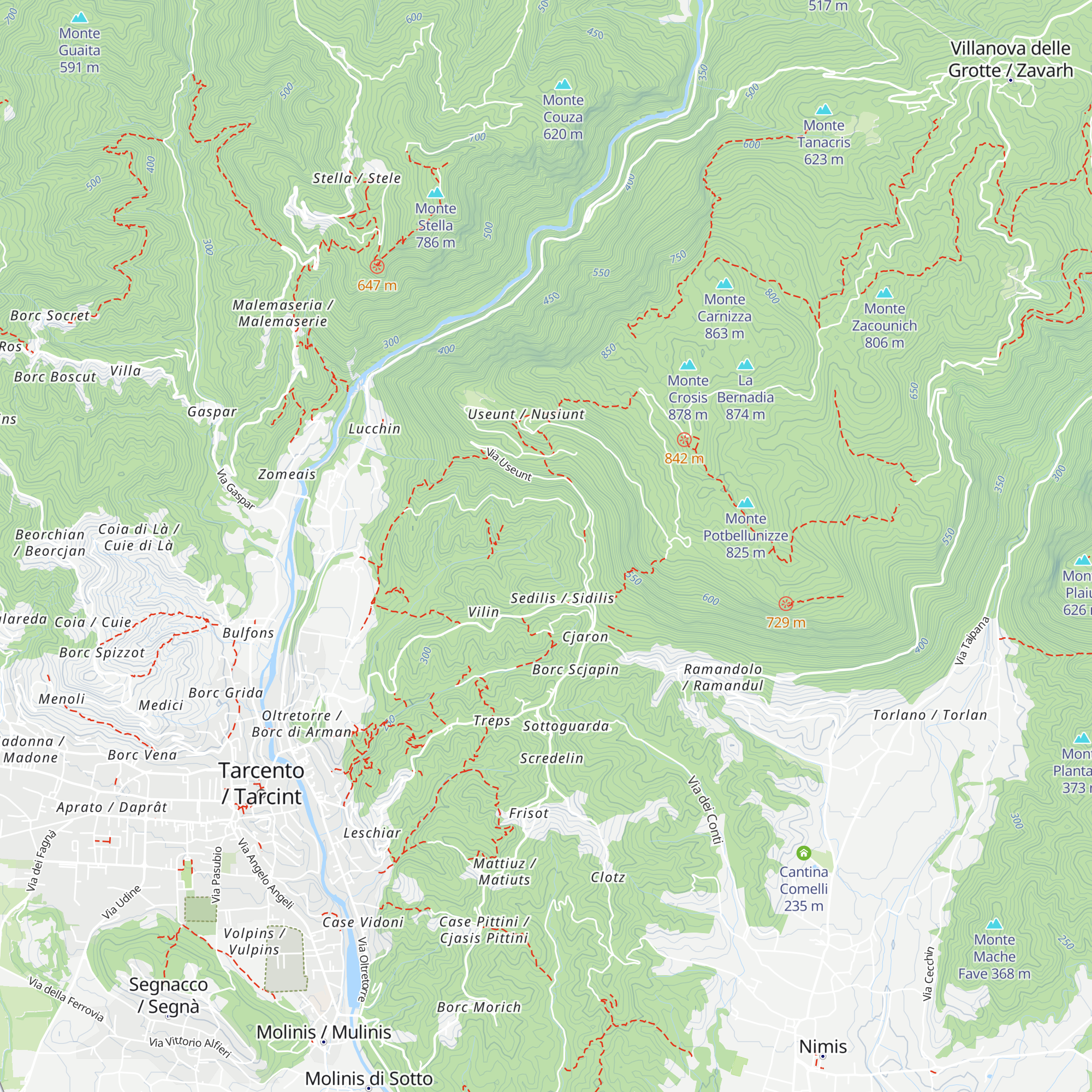 Casa Blasin map