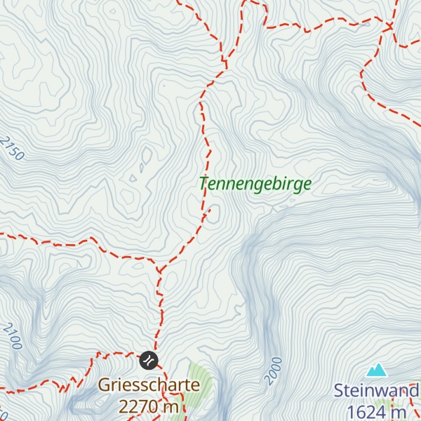 Map of Mittleres Streitmandl