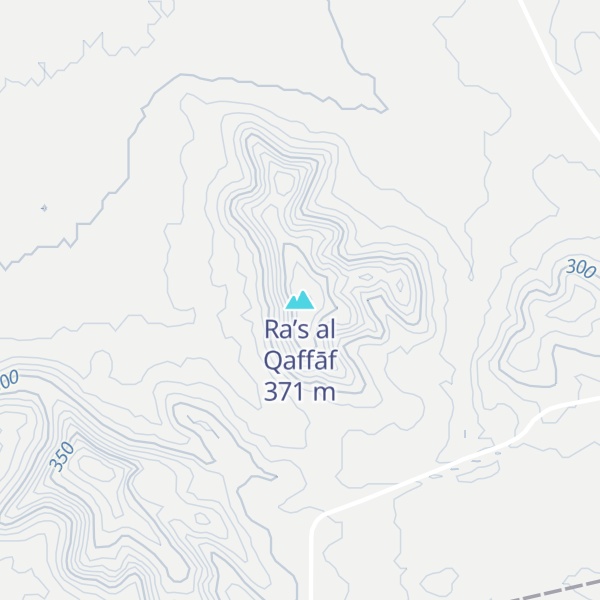 Map of Ra’s al Qaffāf