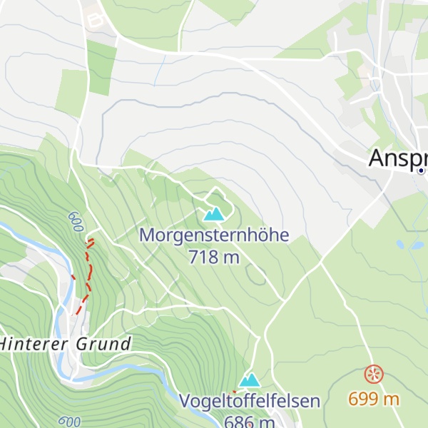 Map of Morgensternhöhe
