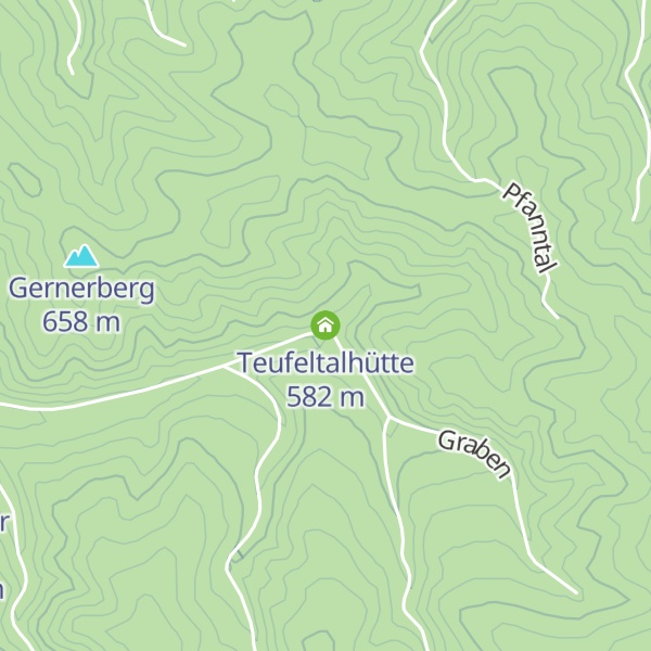 Map of Teufeltalhütte