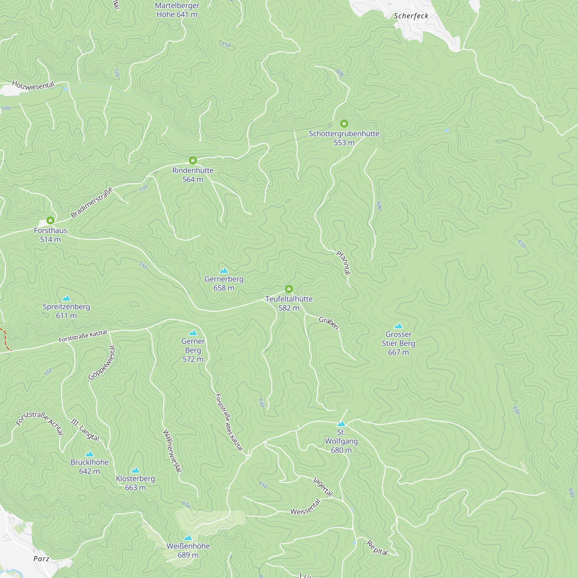 Teufeltalhütte map