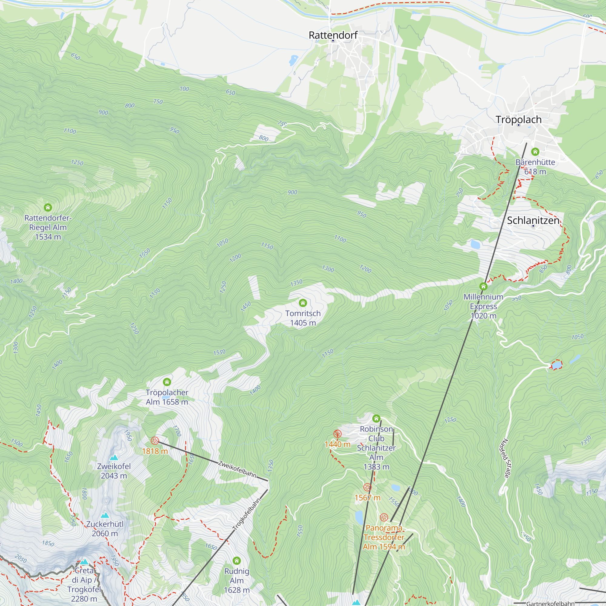 Tomritsch map