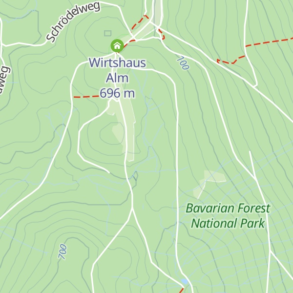 Map of Wasserhütte