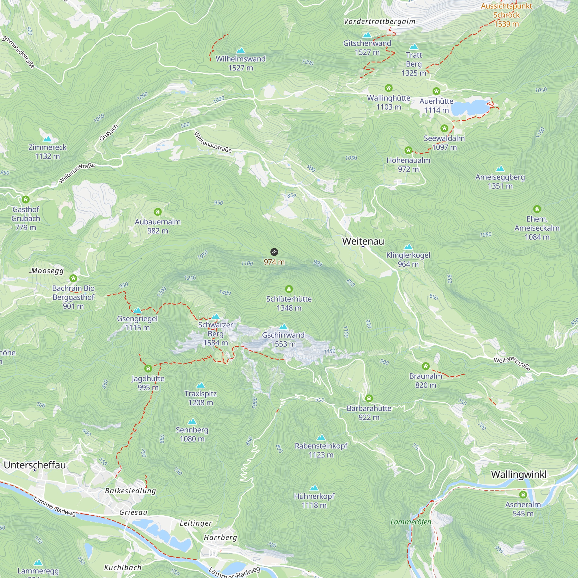 Schlüterhütte map
