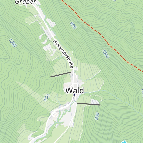 Map of Liftstüberl Oberwald
