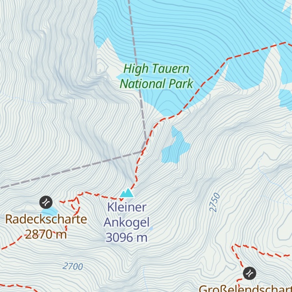 Map of Ankogel