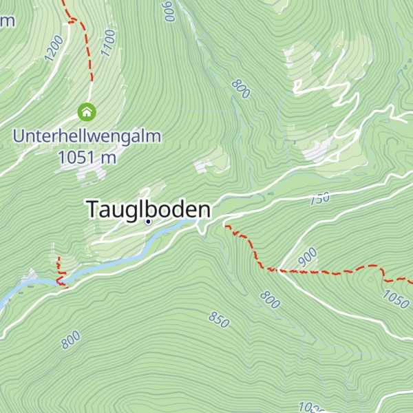 Map of ehem. Volksschule Tauglboden