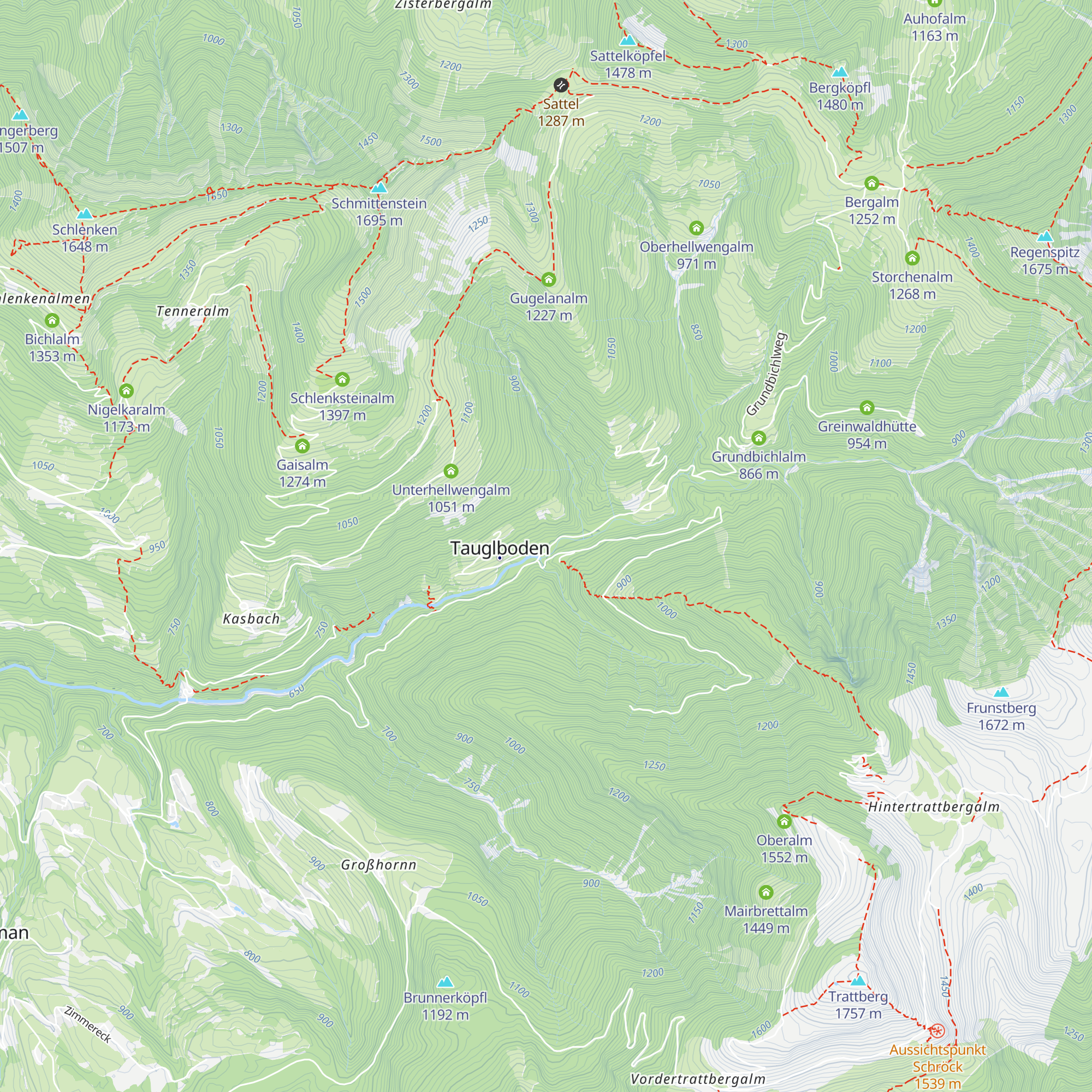 ehem. Volksschule Tauglboden map