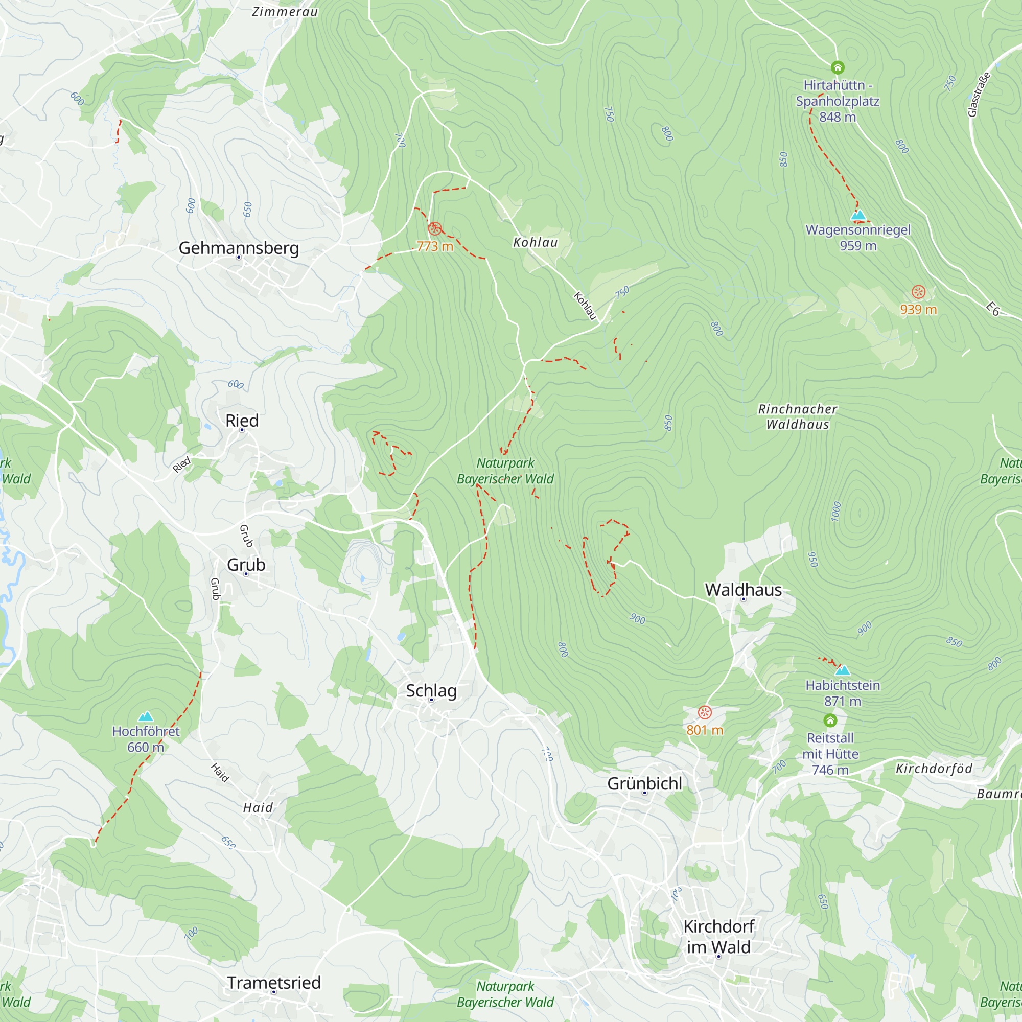 Berghaus Dürnau map